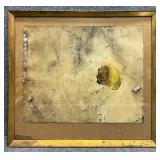 "Leaf" Hand colored lithograph by Gibbs Milliken