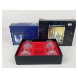 Cristal Dï¿½Arques Longchamp Lowball Glasses / 9 pc