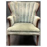 Channel Back Arm Chair