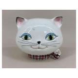 Vintage Holt Howard Cat Head String/Scissor Holder