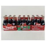 Vintage Full Coca Cola Bottles / 18 pc