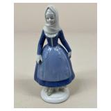 Lippelsdorf Porcelain Blue & White Figure