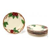 "Apple" pattern Salad Plates by Franciscan 6pc
