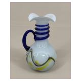 Art Glass Pitcher Vase