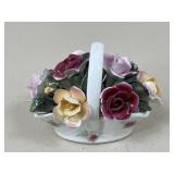 Royal Castle Bone China Flower Basket