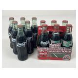 Vintage Full Coke Bottles / 12 pc