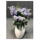 Lilian August Lilac Arrangement In Vase