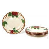 "Apple" pattern Salad Plates by Franciscan 4pc