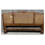 King Wicker Headboard