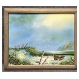 Original Painting on Canvas Unsigned