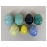Marble Eggs / 7 pc