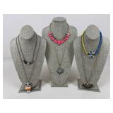 Betsey Johnson Necklaces / 6 pc