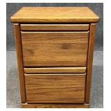 Wood Filing Cabinet