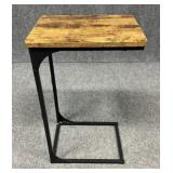 C Shaped End Table