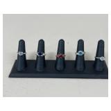 Sz 6 - 8 Costume Rings