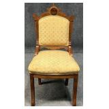 Carved Wood Accent Chair