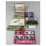 Vintage Dominos / 8 pc