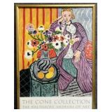 Matisse "Purple Robe & Anemones" Museum Poster