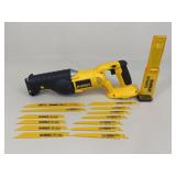 Dewalt Reciprocating Saw W/ Blades *NO Battery*