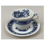 Masonï¿½s "Manchu" Tea Cup & Saucers / 5 sets