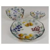 Vintage Mikasa "Garden Harvest" Serving Dishes