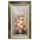 Original Painting on Canvas Signed Stemple