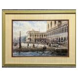 "Venetian Holiday" S/N Print Signed Donny Finley