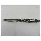 Letter Opener w/ Carved Handle