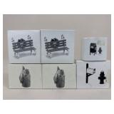 Dept. 56 Village Accessories / 6 pc