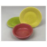 Fiesta Plates & Bowl