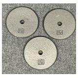 CAP 10 lb Weights / 3 pc