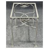 Metal Side Table No Glass