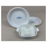 Corningware Blue Corn Flower Casserole & Pie