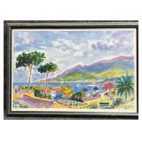 "La Terrasse" S/N Print by Jean Claude Picot