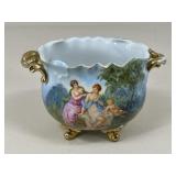 Footed Porcelain Bowl