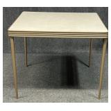Metal Folding Card Table
