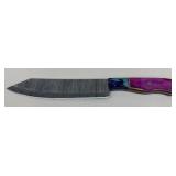 Custom Damascus Kitchen Knife