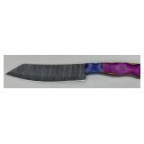 Custom Damascus Kitchen Knife