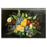 Hand Painted Folk Art on Wood Signed