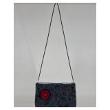 Helen Carlisle Canvas Crossbody/Clutch Bag