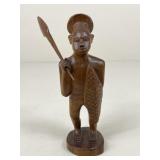 Carved Wood Statue