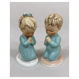 Charlot Goebel Porcelain Praying Figures / 2 pc