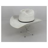 Sz 7 1/4 Atwood Long Oval Straw Hat