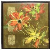 Agnes Saint Leger Enhanced Floral Print on Canvas