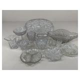 Cut Glass & Crystal Assortment / 13 pc