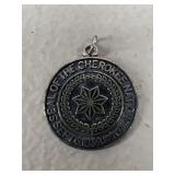 Sterling Silver Cherokee Nation Pendant