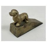Cast Iron Painted Door Stop