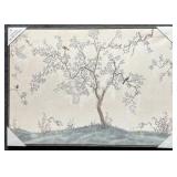 Wisteria Tree Garden Print on Canvas