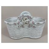 Ceramic Basket Planter