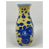 Blue & Yellow Vase